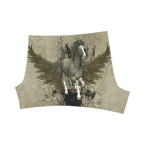 Wild horse with wings Briseis Skinny Shorts (Model L04)