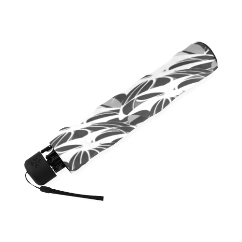 Alien Troops - Black & White Foldable Umbrella (Model U01)