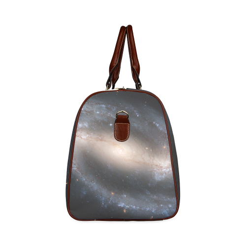 Barred spiral galaxy NGC 1300 Waterproof Travel Bag/Small (Model 1639)