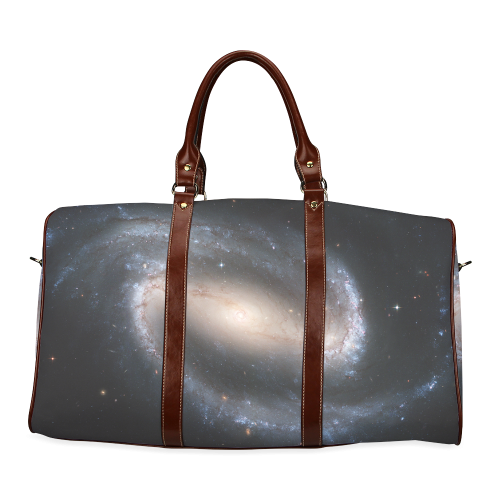Barred spiral galaxy NGC 1300 Waterproof Travel Bag/Small (Model 1639)