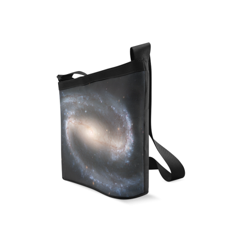 Barred spiral galaxy NGC 1300 Crossbody Bags (Model 1613)