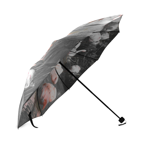 Flamingos  Umbrella Foldable Umbrella (Model U01)