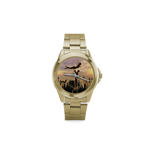 Dance with me in the night Custom Gilt Watch(Model 101)