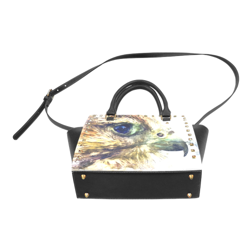 kestrel Rivet Shoulder Handbag (Model 1645)