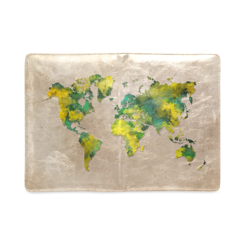 world map 11 Custom NoteBook A5