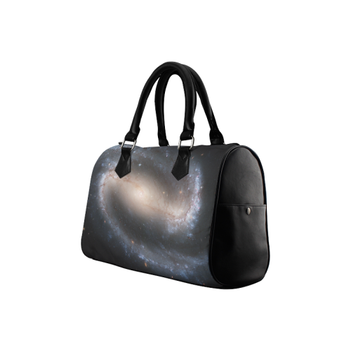 Barred spiral galaxy NGC 1300 Boston Handbag (Model 1621)