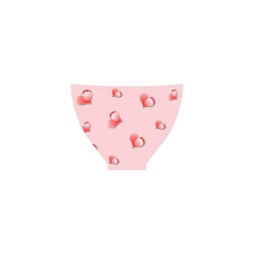 Floating Hearts Custom Bikini Swimsuit