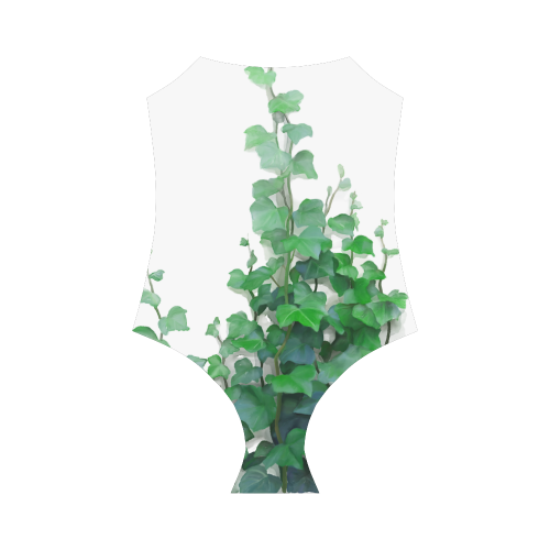 Vines, climbing plant zoom Strap Swimsuit ( Model S05)