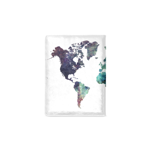 world map 12 Custom NoteBook B5