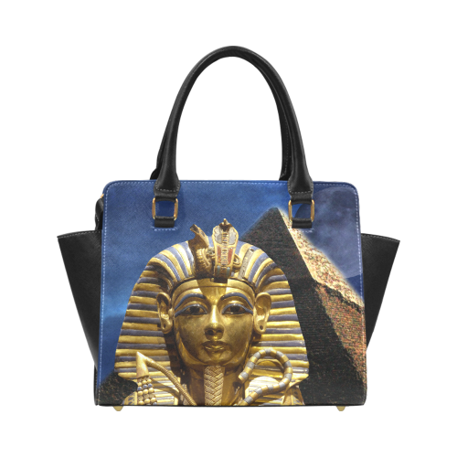 King Tut and Pyramid Classic Shoulder Handbag (Model 1653)