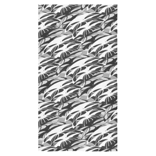 Alien Troops - Black & White Bath Towel 30"x56"