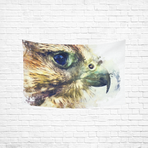 kestrel Cotton Linen Wall Tapestry 60"x 40"