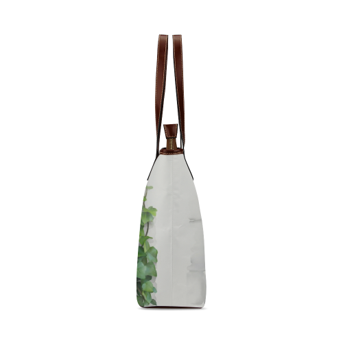 Watercolor Vines, climbing plant Shoulder Tote Bag (Model 1646)