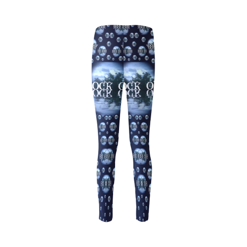 One Woman One Island And Rock On Cassandra Women's Leggings (Model L01)