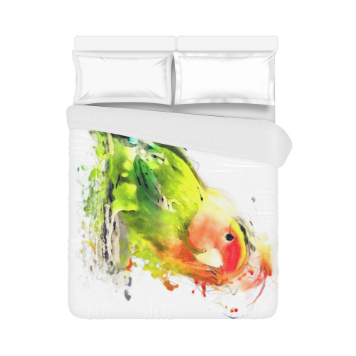 lovebird Duvet Cover 86"x70" ( All-over-print)