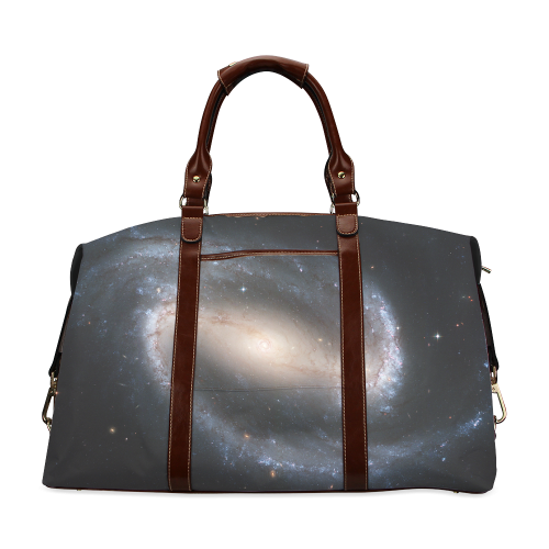Barred spiral galaxy NGC 1300 Classic Travel Bag (Model 1643)