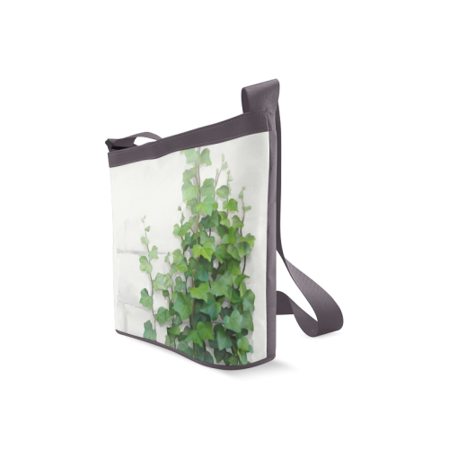 Watercolor Vines, climbing plant Crossbody Bags (Model 1613)