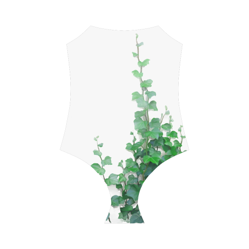 Vines, climbing plant Strap Swimsuit ( Model S05)