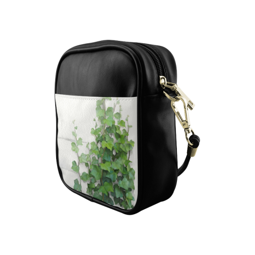 Watercolor Vines, climbing plant Sling Bag (Model 1627)