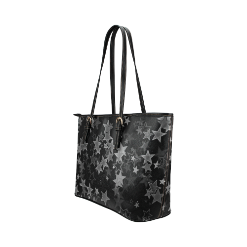 Stars20160712 Leather Tote Bag/Large (Model 1651)