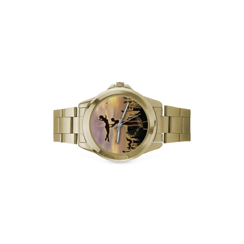 Dance with me in the night Custom Gilt Watch(Model 101)