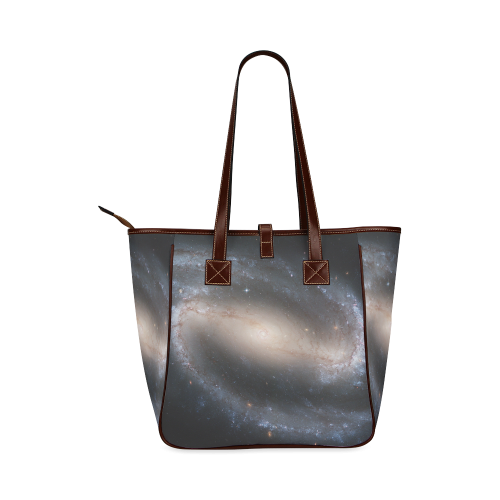 Barred spiral galaxy NGC 1300 Classic Tote Bag (Model 1644)