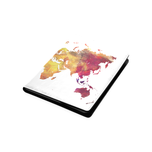 world map 13 Custom NoteBook B5