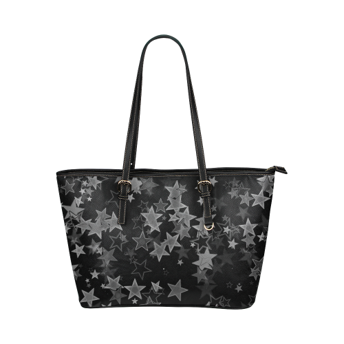 Stars20160712 Leather Tote Bag/Large (Model 1651)