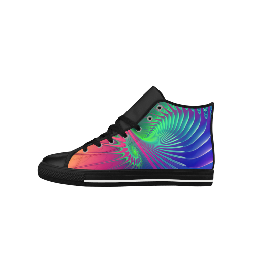 PSYCHEDELIC FRACTAL SPIRAL - Neon Colored