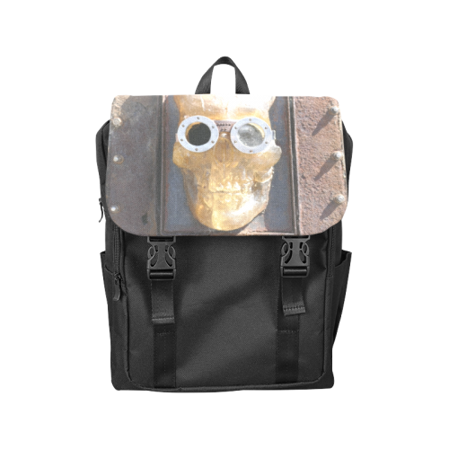 Steampunk skull pirate Casual Shoulders Backpack (Model 1623)