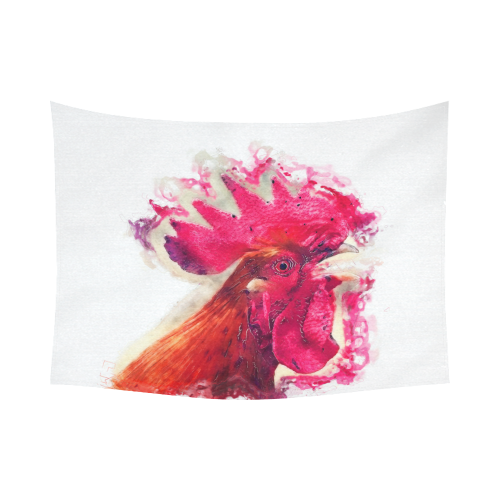 chicken Cotton Linen Wall Tapestry 80"x 60"