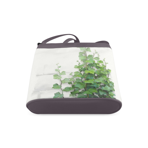 Watercolor Vines, climbing plant Crossbody Bags (Model 1613)