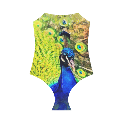 peacock Strap Swimsuit ( Model S05)