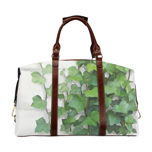 Watercolor Vines, climbing plant Classic Travel Bag (Model 1643)