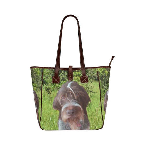 Dog Wirehaired Pointing Griffon Classic Tote Bag (Model 1644)