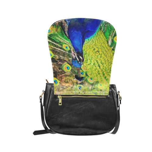 peacock Classic Saddle Bag/Large (Model 1648)