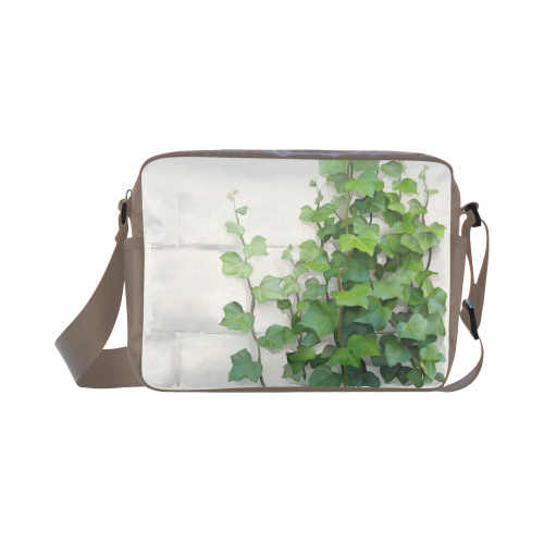 Watercolor Vines, climbing plant Classic Cross-body Nylon Bags (Model 1632)