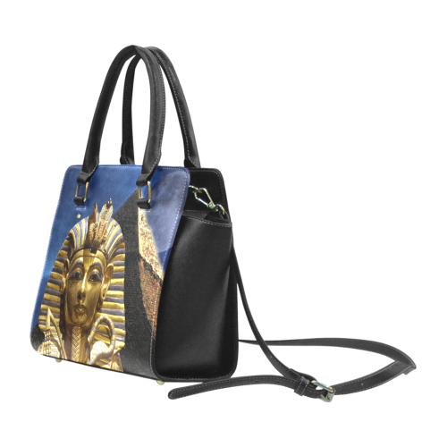 King Tut and Pyramid Classic Shoulder Handbag (Model 1653)