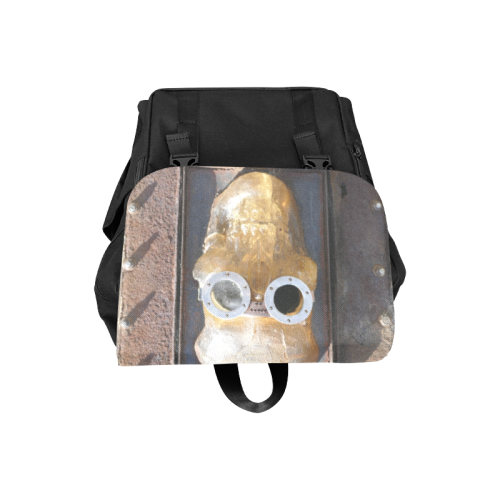 Steampunk skull pirate Casual Shoulders Backpack (Model 1623)