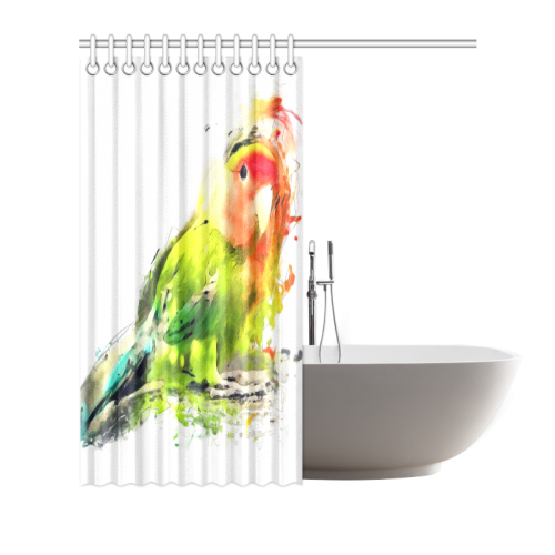 lovebird Shower Curtain 66"x72"