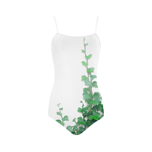 Vines, climbing plant Strap Swimsuit ( Model S05)