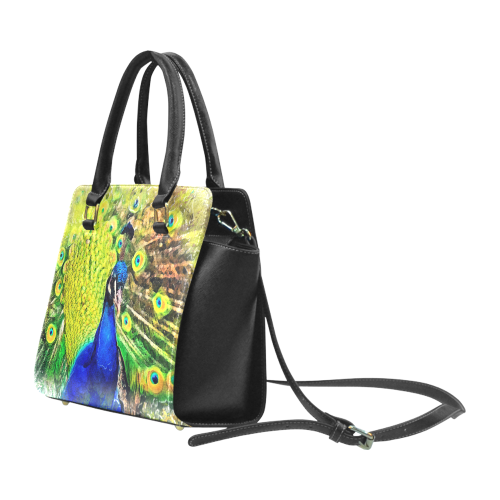 peacock Classic Shoulder Handbag (Model 1653)