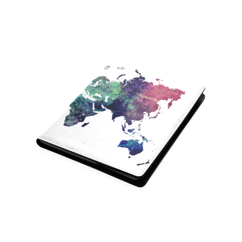 world map 12 Custom NoteBook B5