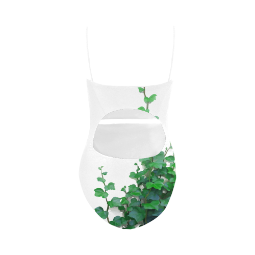 Vines, climbing plant Strap Swimsuit ( Model S05)