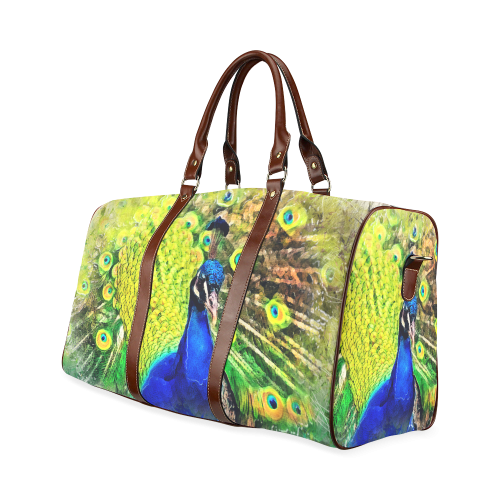 peacock Waterproof Travel Bag/Large (Model 1639)