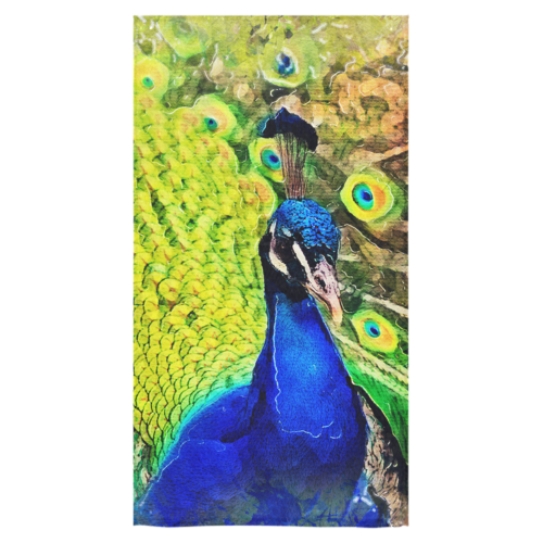 peacock Bath Towel 30"x56"