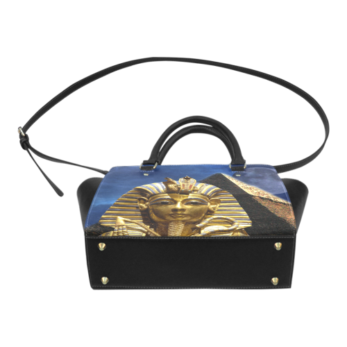 King Tut and Pyramid Classic Shoulder Handbag (Model 1653)