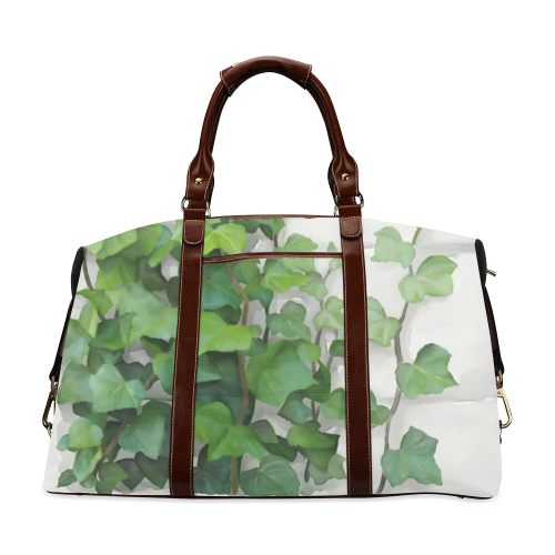 Watercolor Vines, climbing plant Classic Travel Bag (Model 1643)