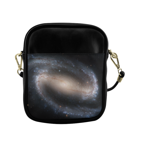 Barred spiral galaxy NGC 1300 Sling Bag (Model 1627)