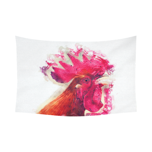 chicken Cotton Linen Wall Tapestry 90"x 60"